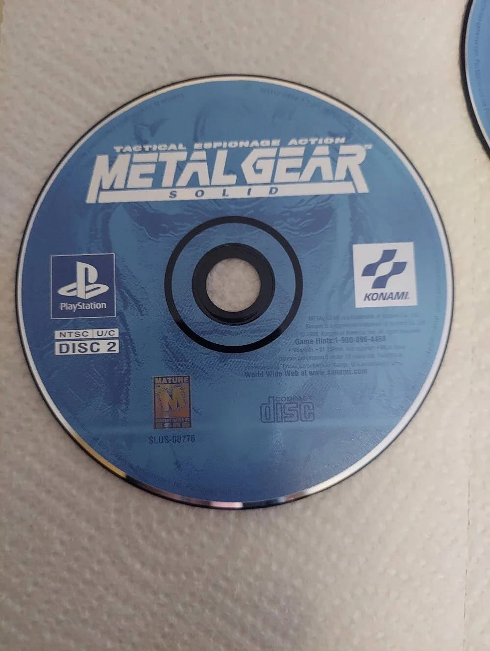 Metal Gear Solid  (PSX)
